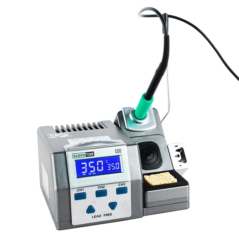 SUGON T26D Soldering Station Lead-free 2S Rapid Welding Rework Station For JBC Soldering Iron Tip BGA PCB IC Repair Solder Tools