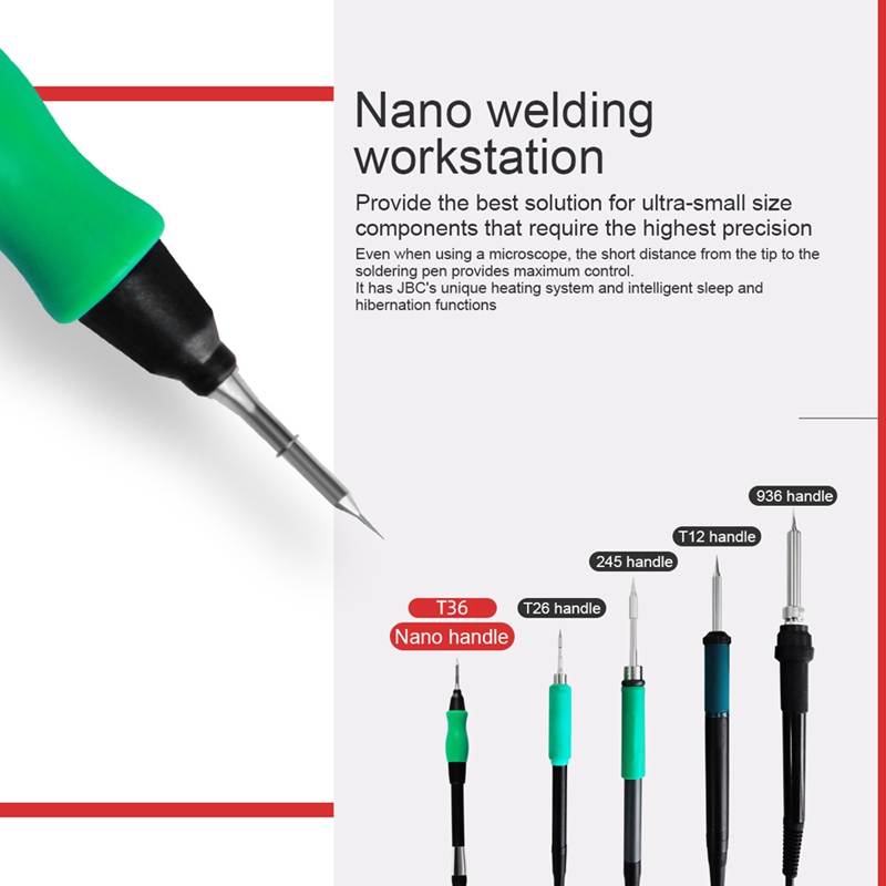 SUGON T36 Nano Soldering Station 1S Rapid Heating With JBC Soldering Tip For Integrated Circuit Component Welding Repair