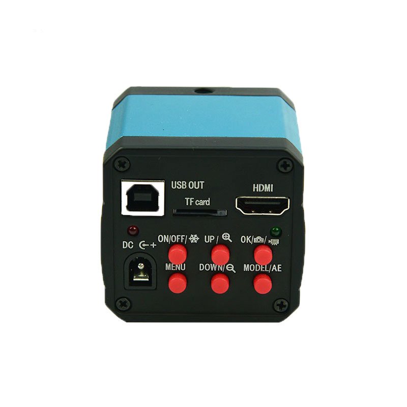 Trinocular Stereo Microscope 3.5X-90X Microscope With 20MP HDMI Camera for Phone Repair EU Adapter