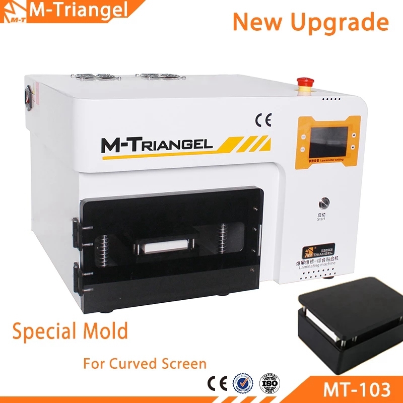 M-Triangel MT-17S Vacuum Laminating Machine OCA Repair Laminating Removing Bubble for iPhone Samsung LCD Touch Screen refurbish