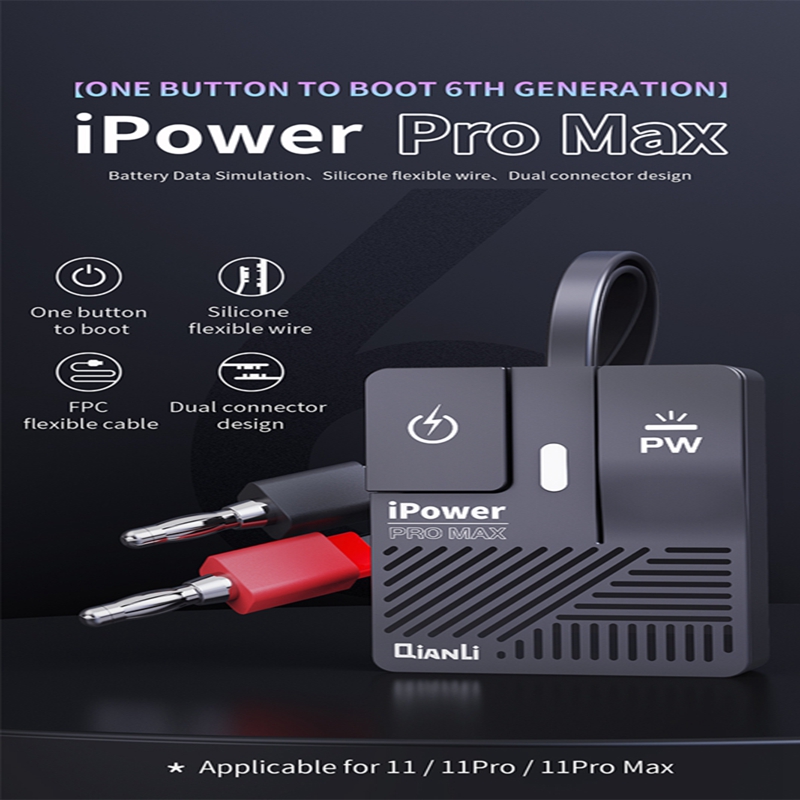 Qianli IPower MAX Pro 6th DC Power Supply Cable For IPhone 6-11 ProMax