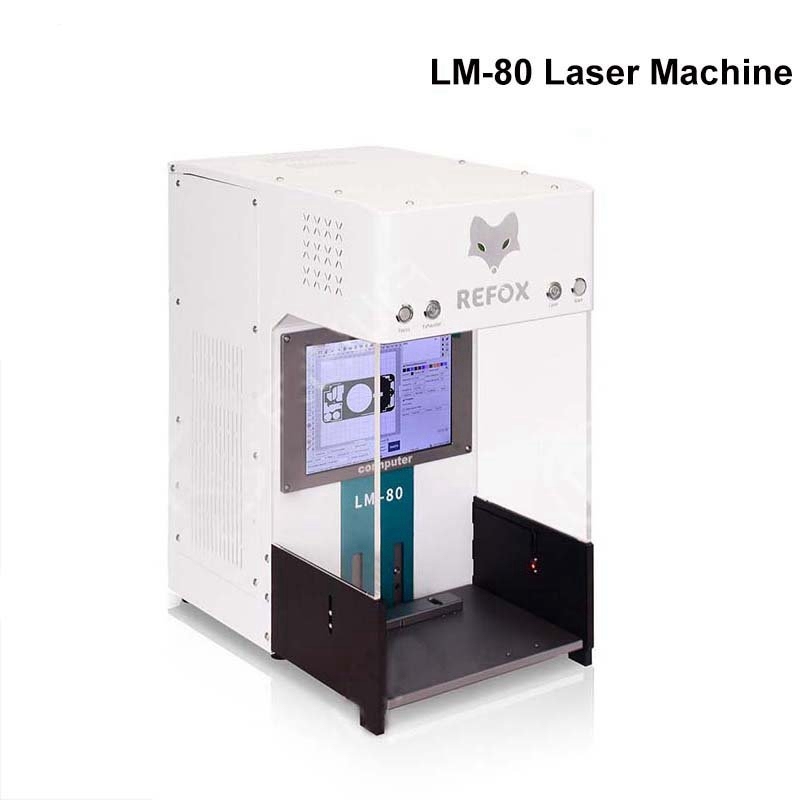 REFOX LM-80 3 in 1 Intelligent Laser Marking Machine (Laser Marking / Built-in PC Fume Extractor) LM-80B Phone repair refurbish