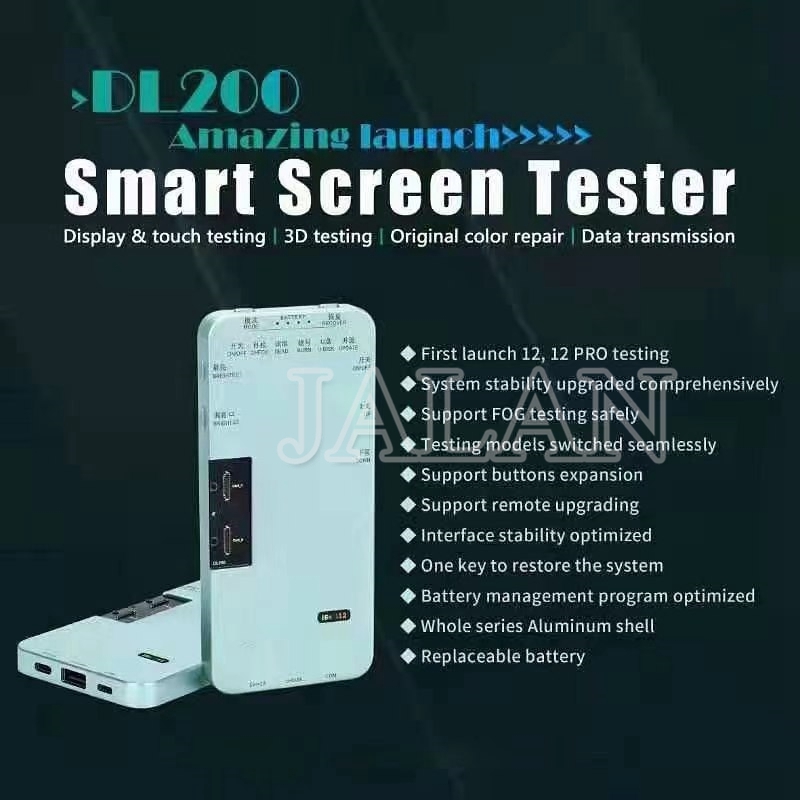DL 200 LCD Display Touch Tester For Huawei For iWatch S2 S3 S4 S5 For iPhone 6-12Promax Original Color Recovery LCD Testing