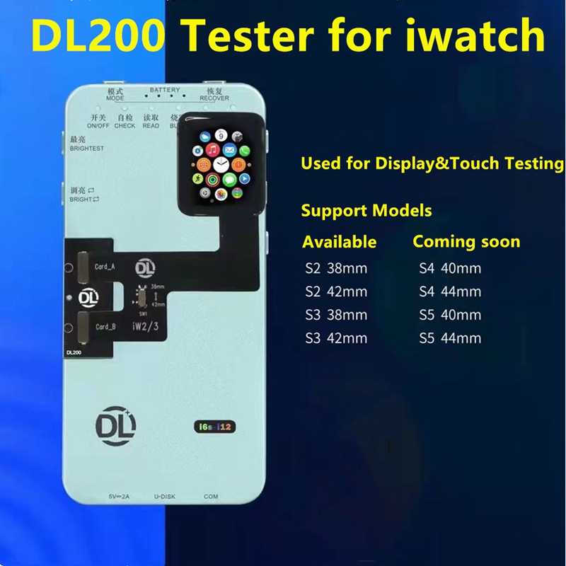 DL 200 LCD Display Touch Tester For Huawei For iWatch S2 S3 S4 S5 For iPhone 6-12Promax Original Color Recovery LCD Testing