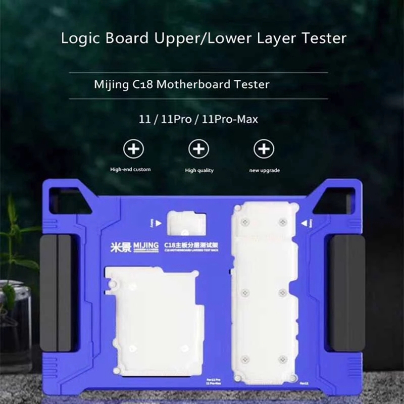 MiJing C18 For iPhone iP 11 11 PRO MAX Motherboard Function Testing Fixture Logic Board Upper/Lower Middle Frame Tester