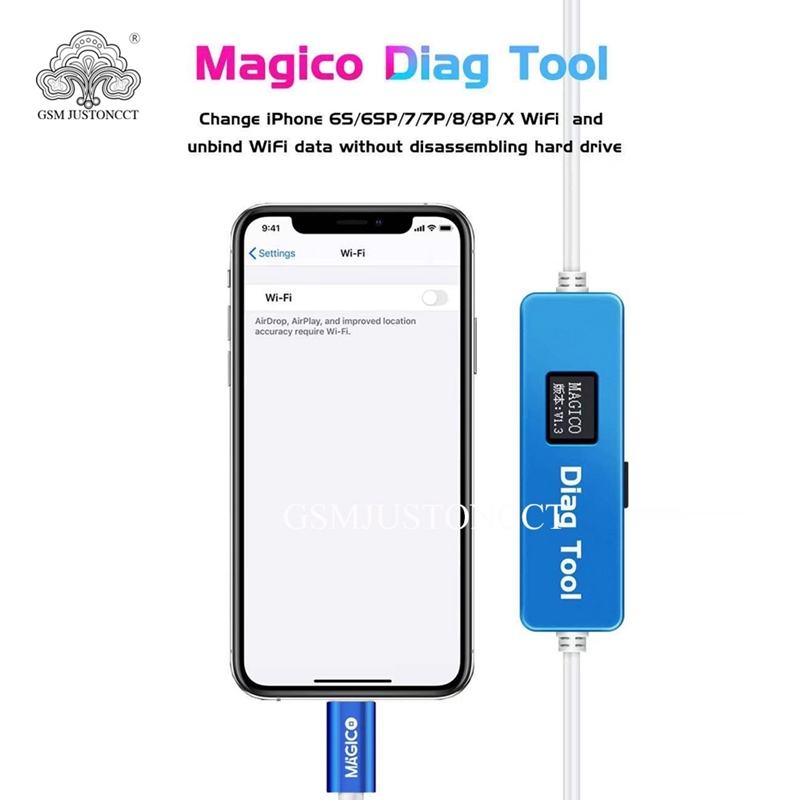 2022 Original New Magico Diag Tool Purple Screen Mode Automatically For IP And I Pad To A7-A11