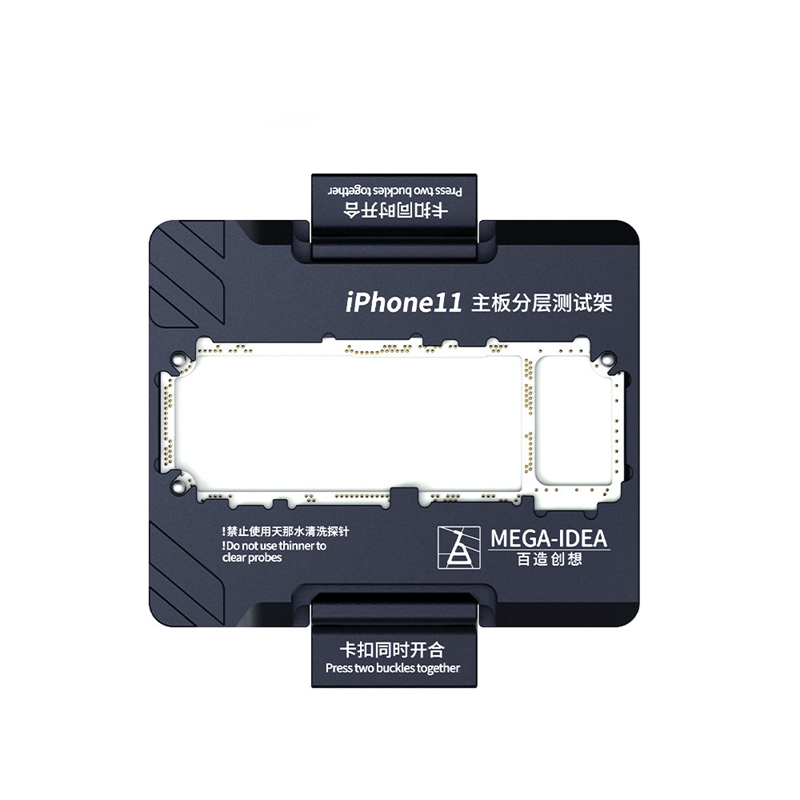Qianli Mega idea motherboard/Logicboard Test Fixture Holder for iPhone 11/11 PRO MAX XS MAX X middle Frame Logic Board Tester