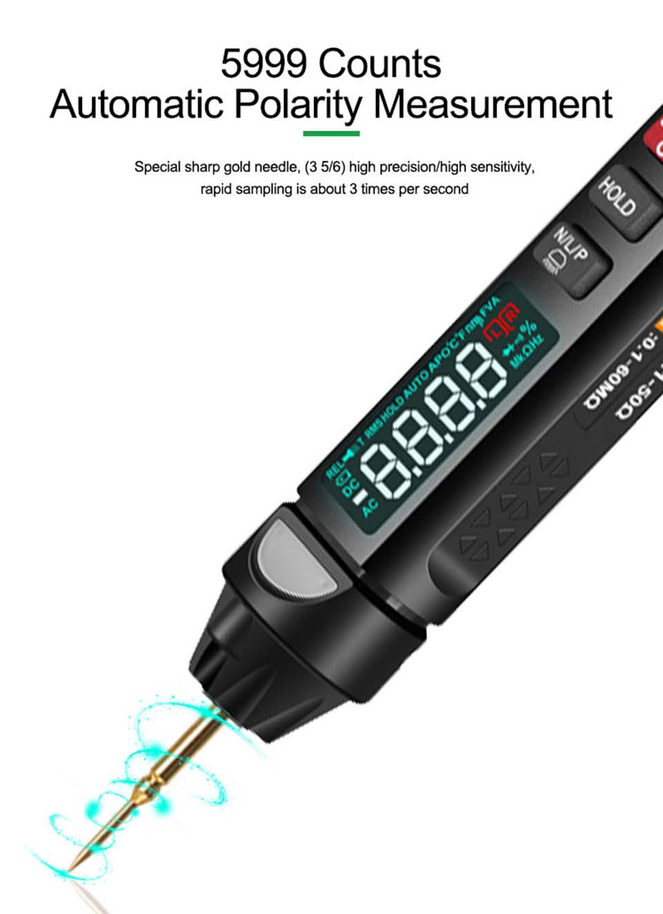 RELIFE DT-01 Smart Pen Type Multi-Function Mini Multimeter Non-Contact Tester Phase Sequence Meter For Mobile Phone Repair Tools