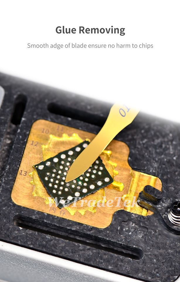 Qianli 011 IC CPU Glue Remover Multifunctional Solder Paste Cleaning Scraping Pry knife for Motherboard BGA Repair