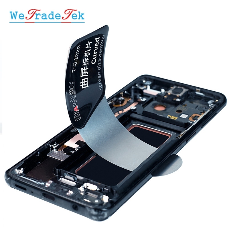 Qianli Tool Ultra Thin Pry Spudger Disassembling Card Dedicated for Curved Screen Samsung IP iPad Screen Opening Tool