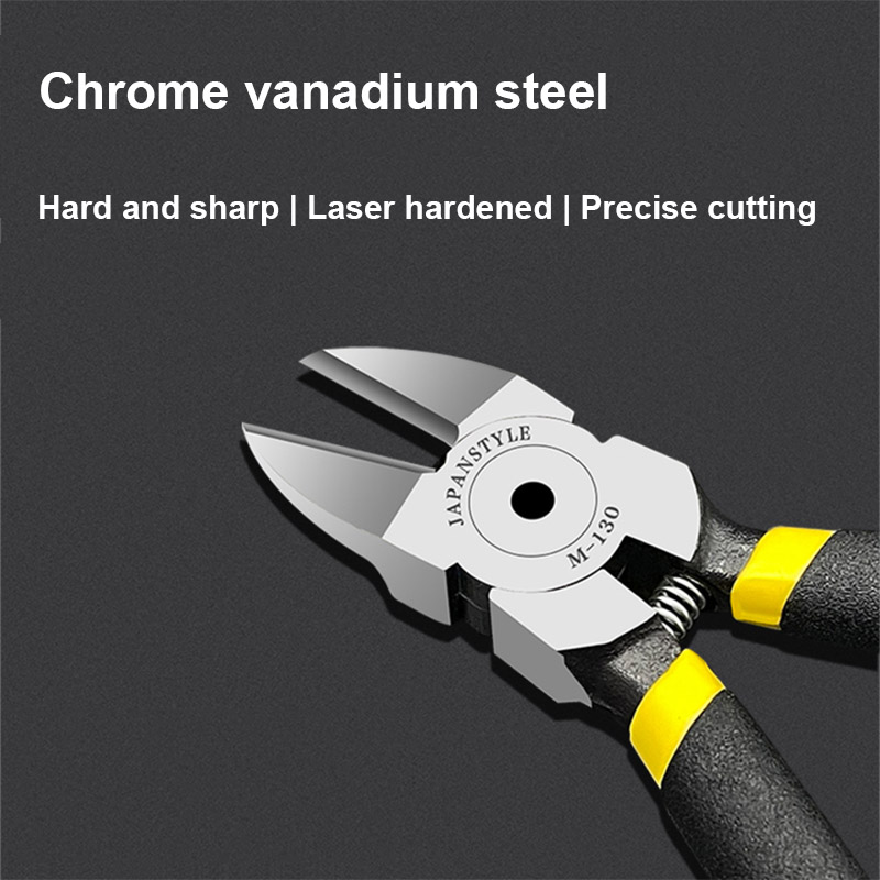 Amaoe Diagonal Pliers M121 M130 Chrome Vanadium Steel Industrial Grade Cutter for Phone Motherboard Electrical Wire Cutting