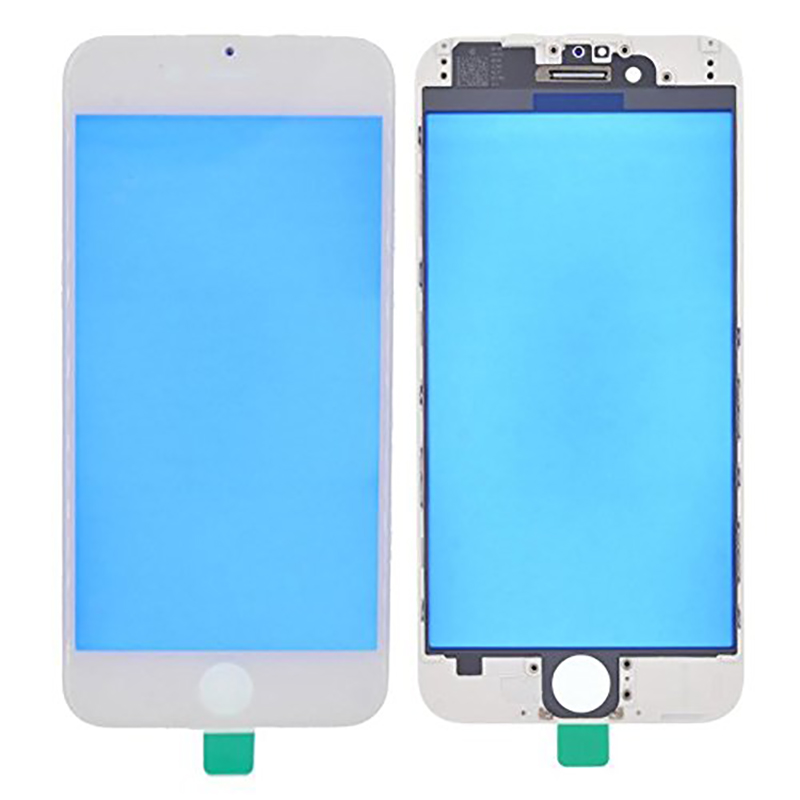 For iPhone 6 6Plus 6s 6sPlus 7G 7 Plus Replacement Front Outer Screen Glass Lens Cover LCD With Frame