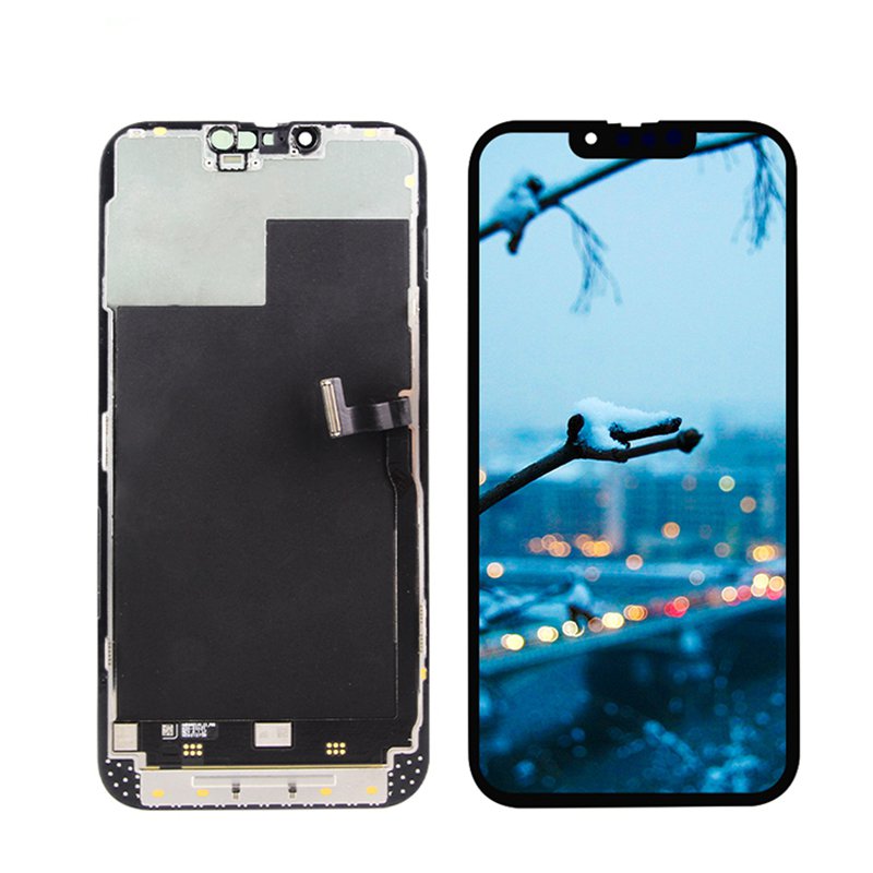 Screen Replacement for iPhone 13 Pro Max 6.7" Black Original Pulled