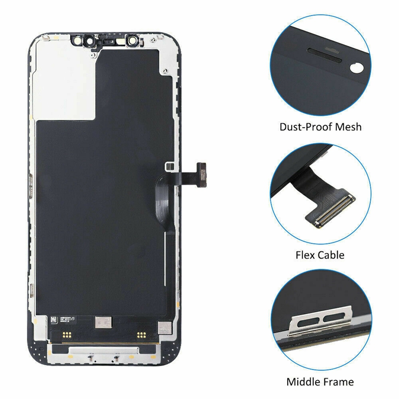 Screen Replacement for iPhone 12 Pro Max Black Ori