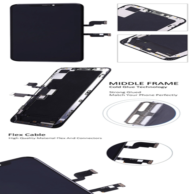 Screen Replacement for iPhone 13 6.1" Black Original Pulled