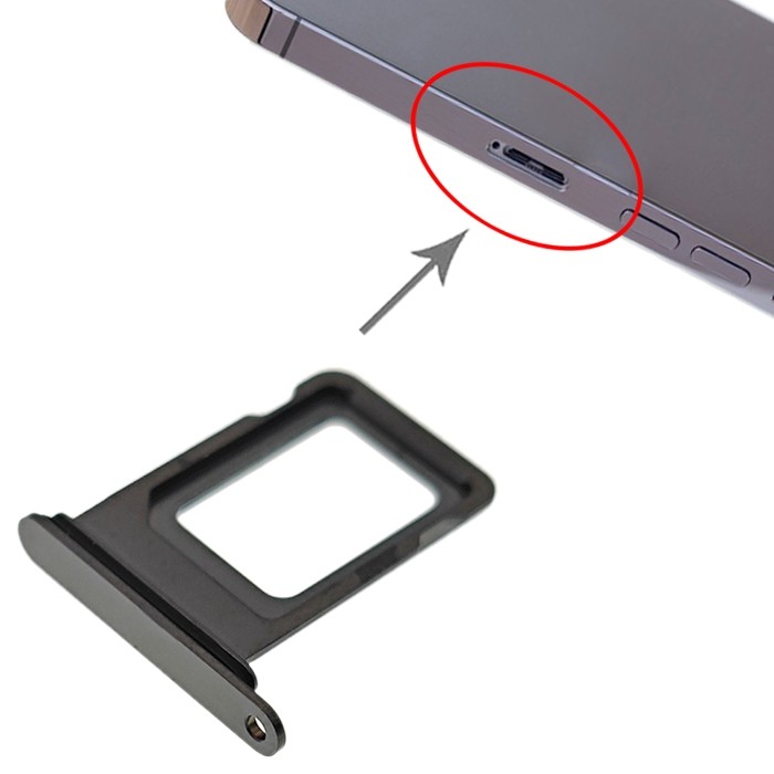 SIM Card Tray for iPhone 13 Pro (Black)