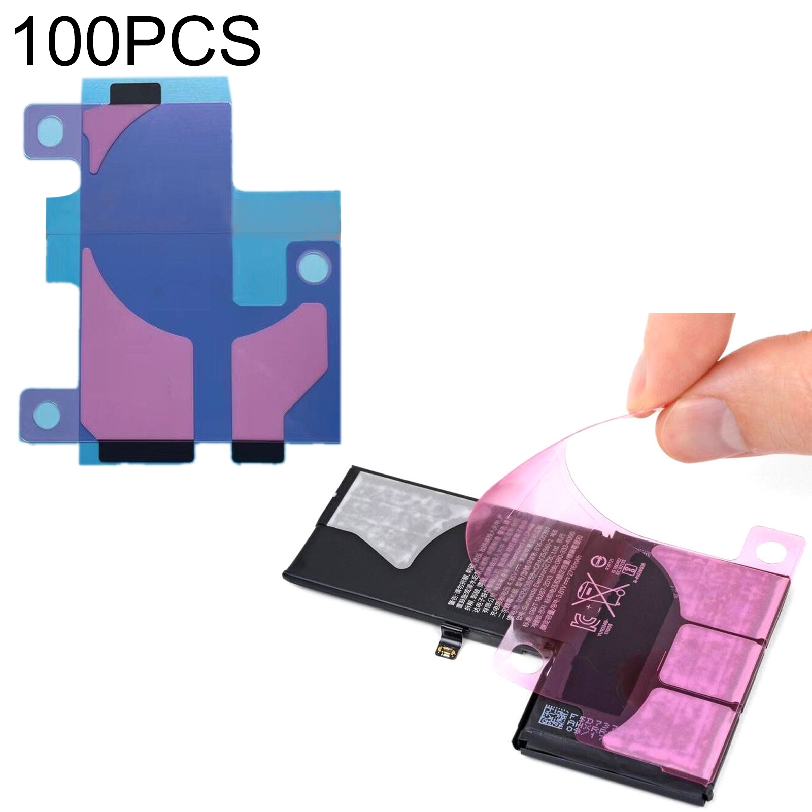 100 PCS Battery Adhesive Tape Stickers for iPhone 13 Pro