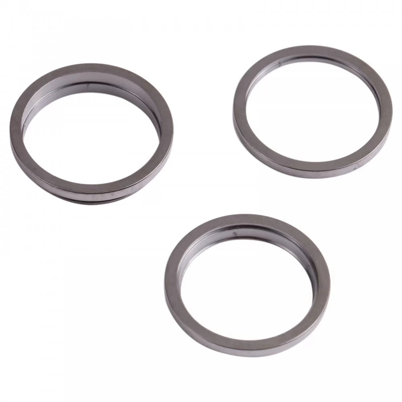 3 PCS Rear Camera Glass Lens Metal Outside Protector Hoop Ring for iPhone 13 Pro Max(Black)