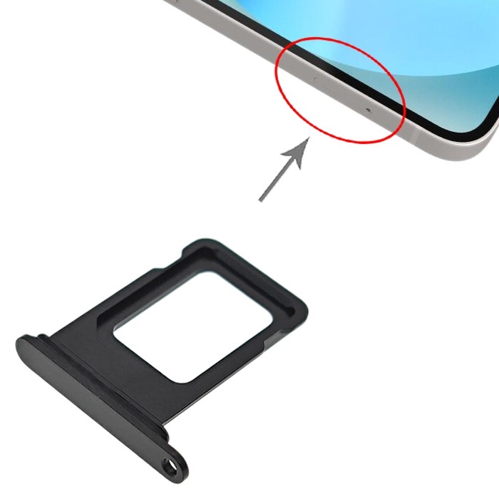 SIM Card Tray for iPhone 13(Black)
