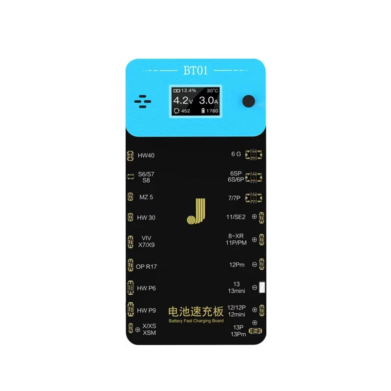 JC BT01 Battery Activation Board Battery Fast Charging for iPhone 6G-13 Pro Max/Android One-Click Activation Detection