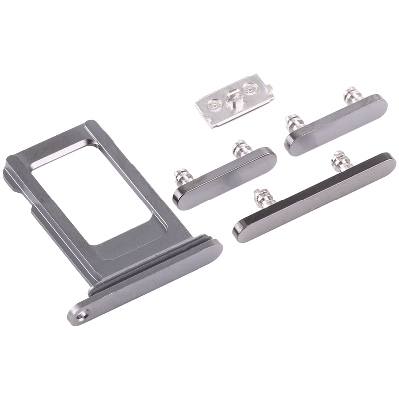 SIM Card Tray + Side Keys for iPhone 12 Pro Max (Graphite)