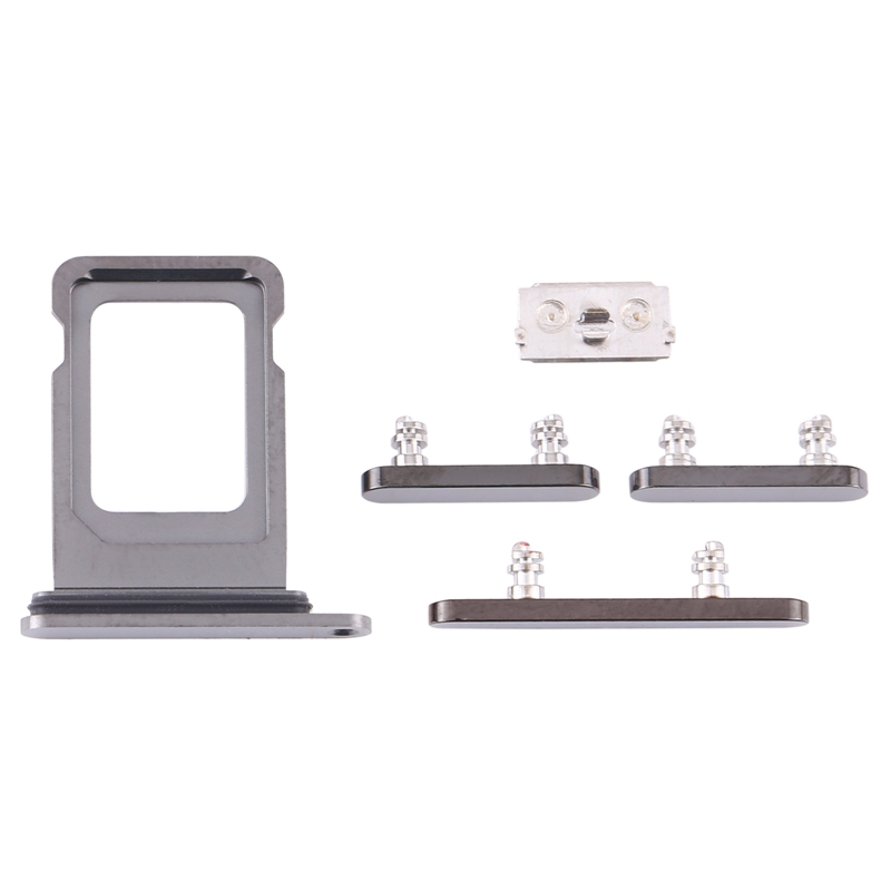 SIM Card Tray + Side Keys for iPhone 12 Pro Max (Graphite)