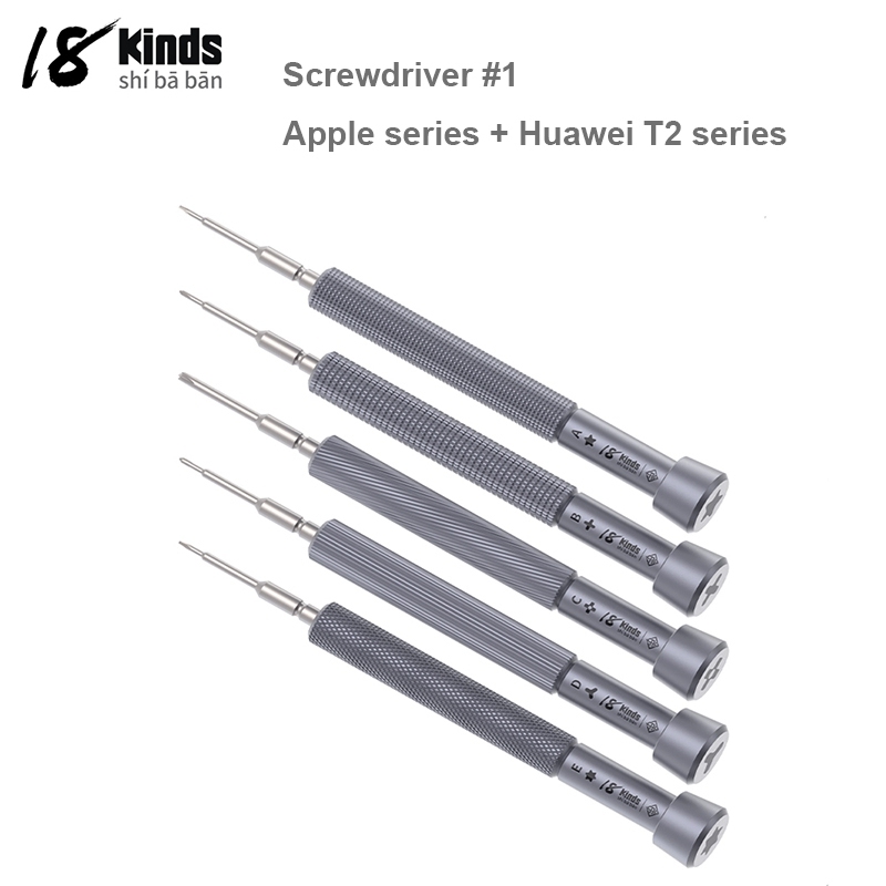 5pcs 3D Screwdriver Super Hard High-Precision Repair Screw Durable Precision Opening Tool for iPhone HUAWEI Repair Tools