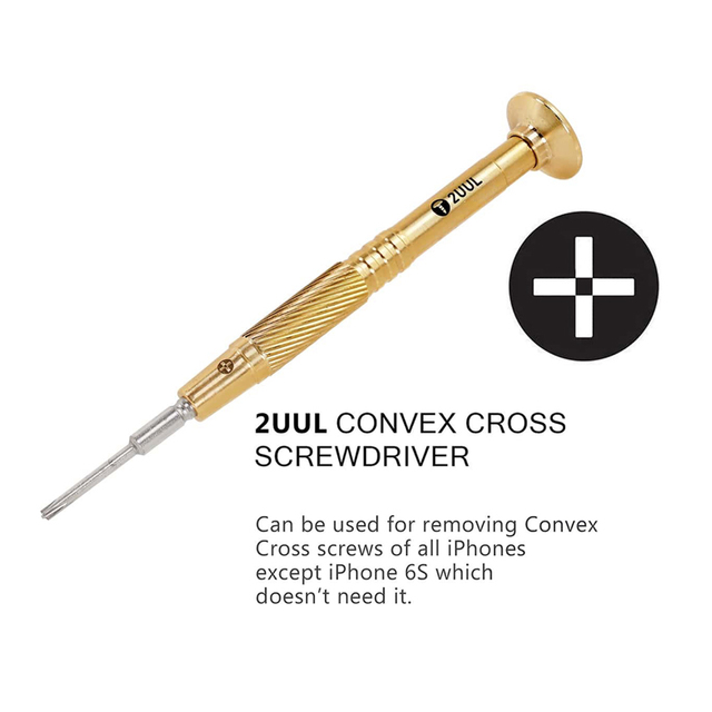 Convex Cross 2.5mm