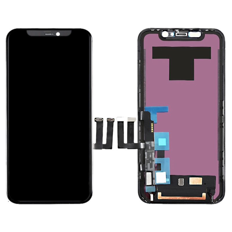RJ-Incell Screen Assembly  for iPhone 11  Black