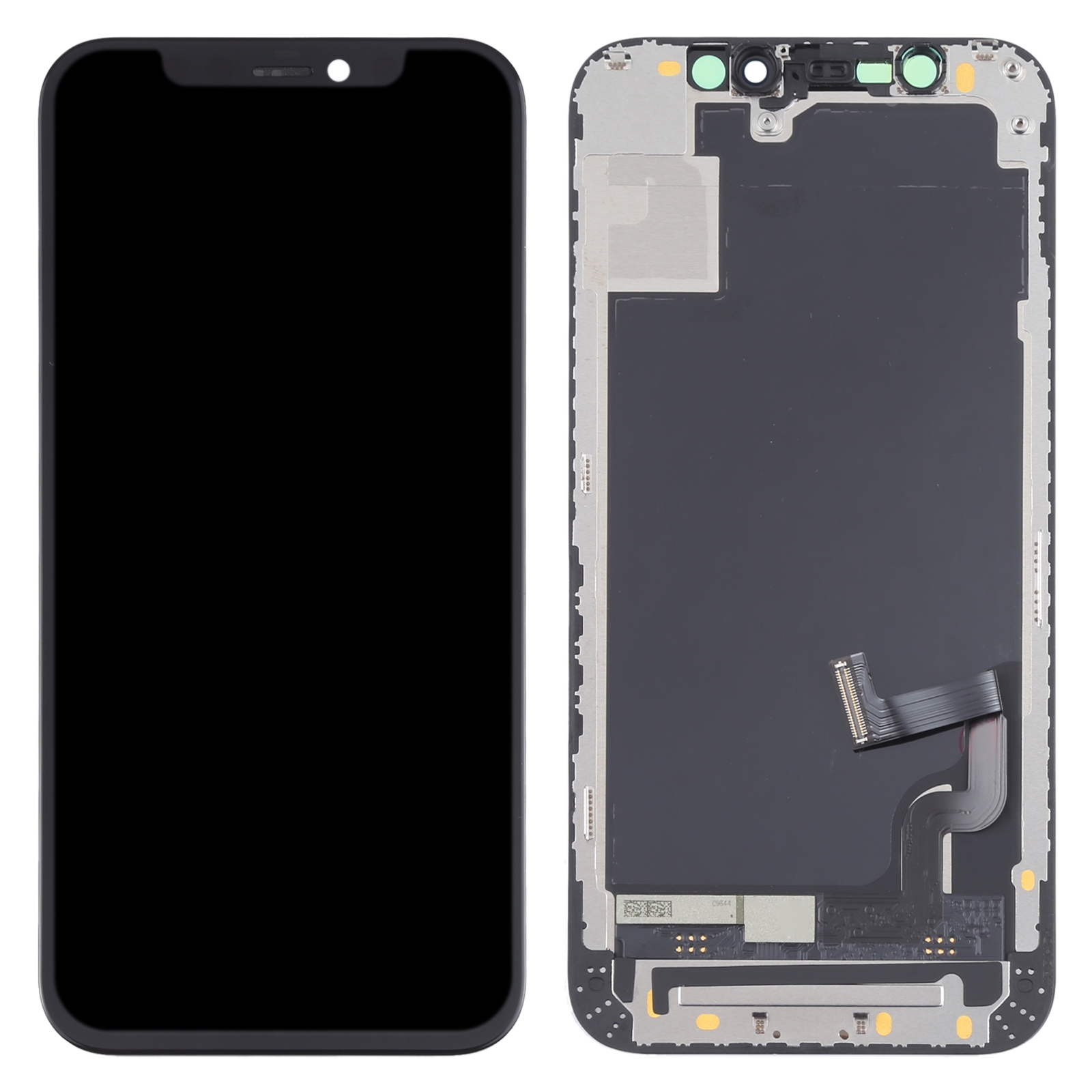Screen Replacement for iPhone 12 Mini Big Notch Screen Version ZY Black Incell