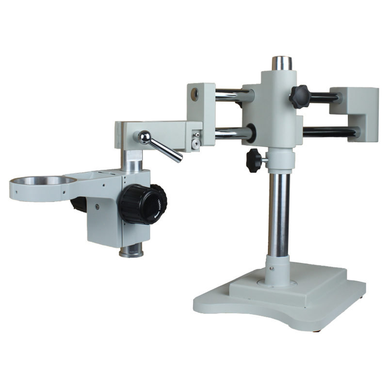 Universal Double Boom Lab Industrial Zoom Trinocular Stereo Microscope Holder Bracket Arm Stand 76mm Microscopio Accessories