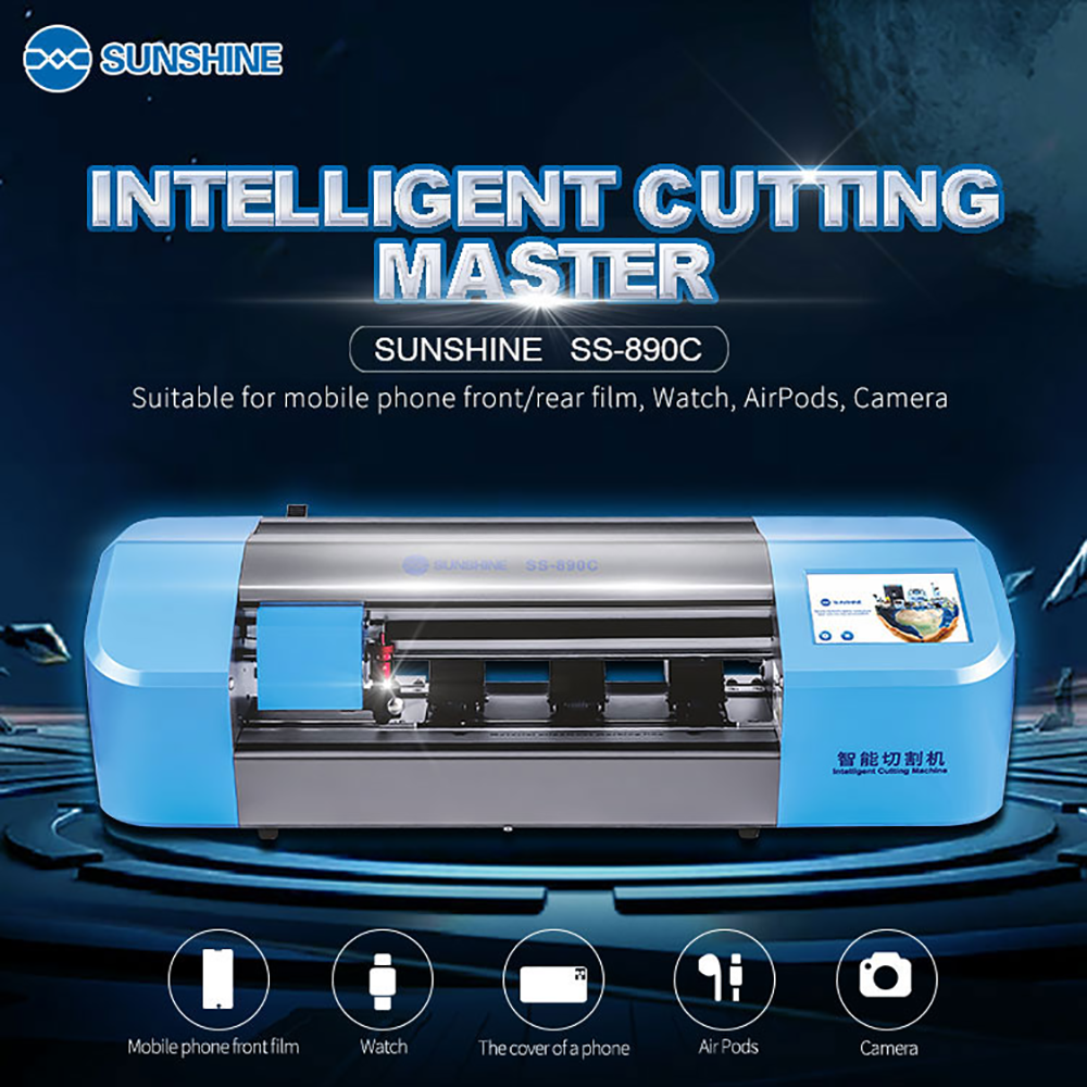 SUNSHINE Hydrogel Film Cutting Knife Blade Suitable for SS-890C Films Cutting Machine Front Back Cover Film Cutting Tool