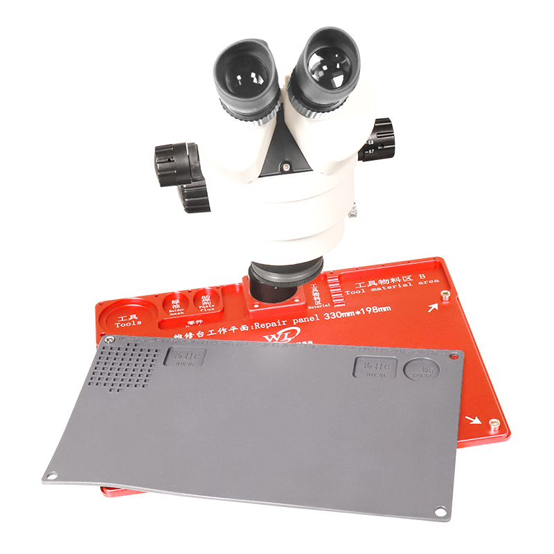 Aluminum Alloy Multi-function Microscope Base Workbench Electronic Mat Welding Blanket For Phone PCB motherboard Repair Platform