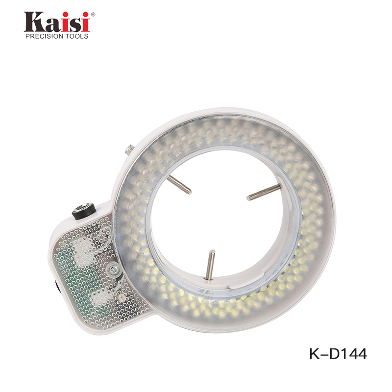 Kaisi High Quality 56/64/72/144 LED Adjustable Ring Light Illuminator Lamp for STEREO ZOOM Microscope Available