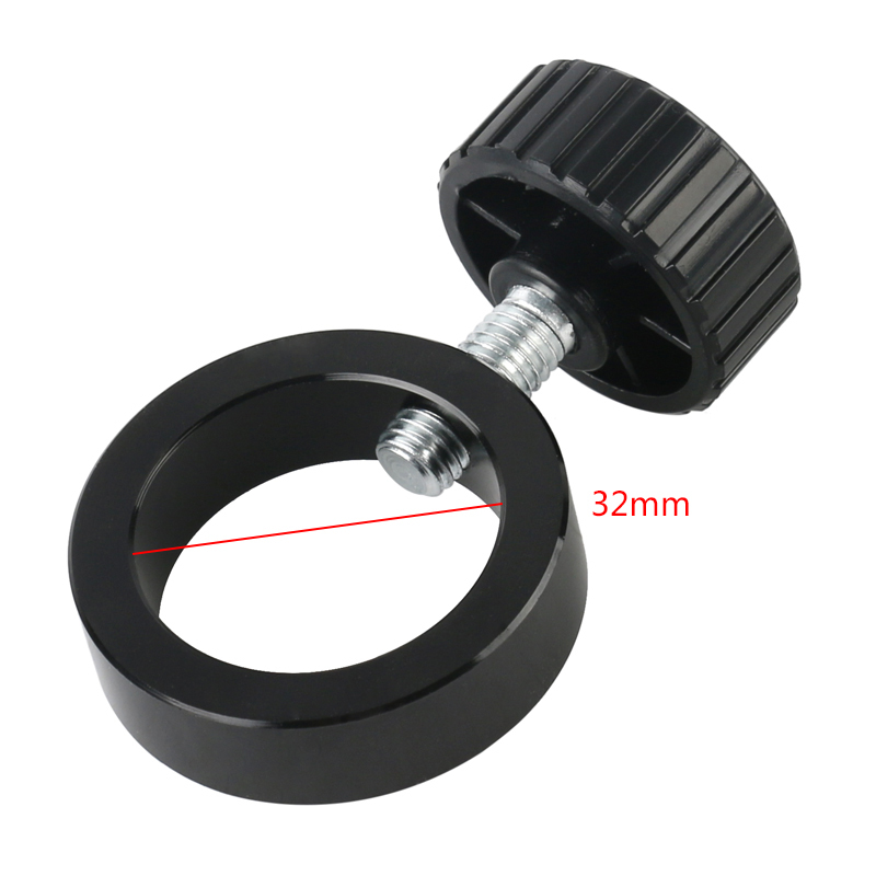 32mm / 25mm Industry Stereo Microscope Limit Fix Position Ring Holder Metal Column Pillar Bar Adapter With Screw