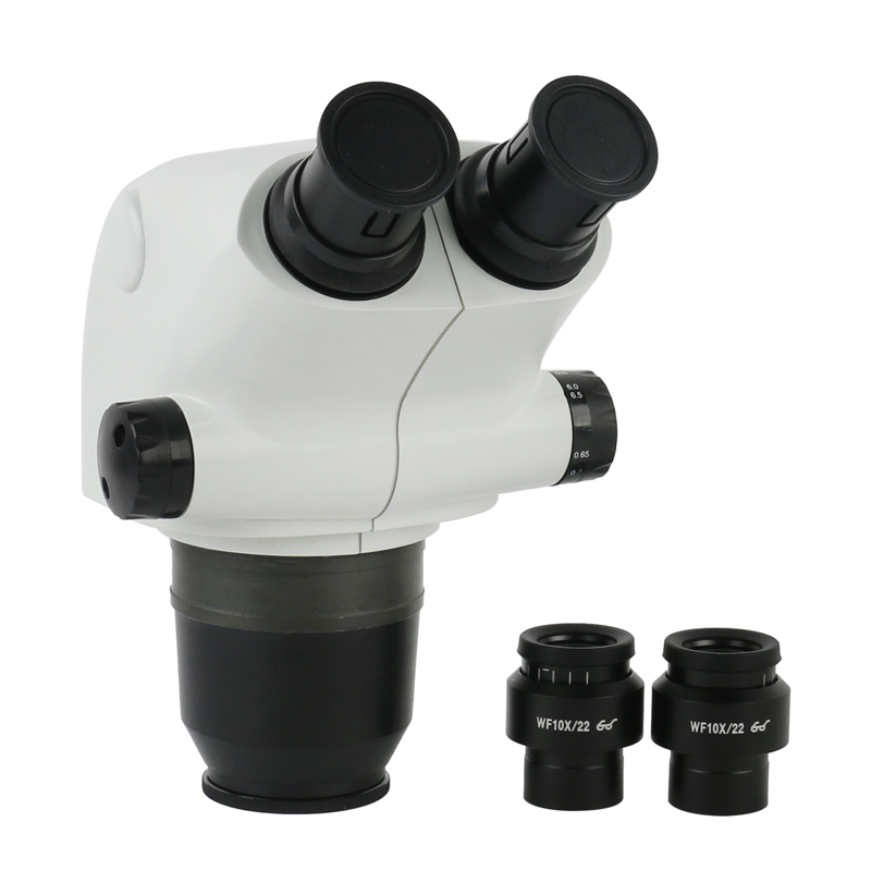 6.5X-65X 3.25X-130X Zoom Stereo Microscope Binocular Microscope + 0.5x 2.0x 1X Auxiliary Lens For LAB Phone PCB Soldering