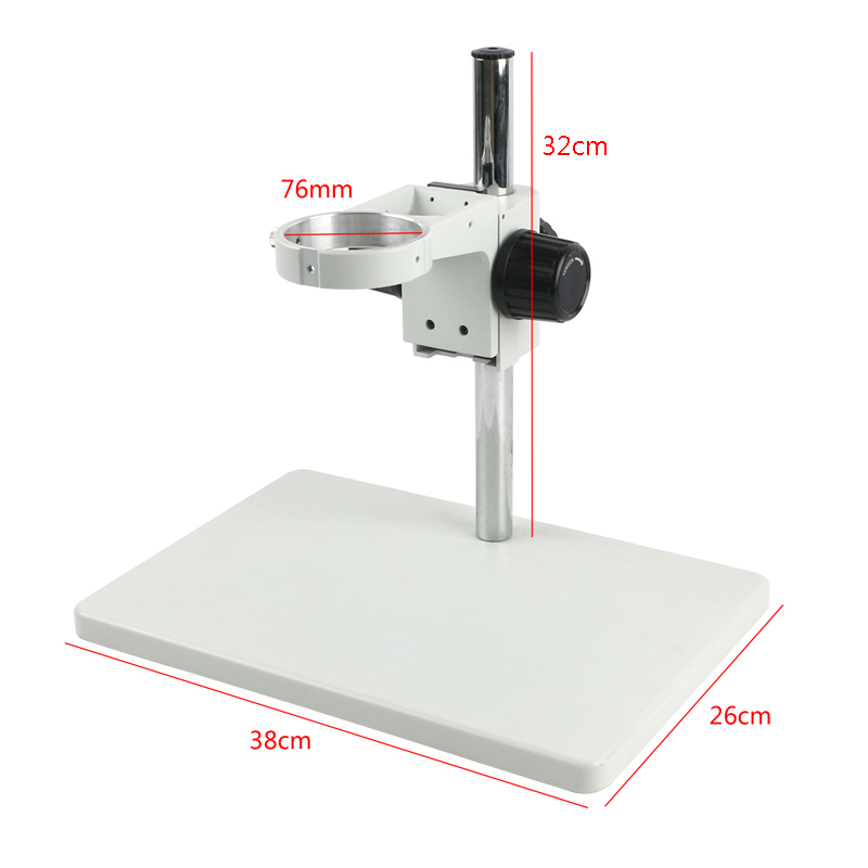 7x-45x Magnification Continuous Zoom 3.5X-90X Big Size Stand Binocular Stereo Microscope + 0.5X 2X Auxiliary Objective Lens