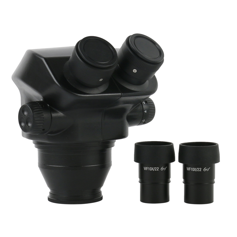 7X-45X / 7X-50X Stereo Microscope Binocular Microscope Head + 0.5X 2.0X 1X 0.7X 0.75X 0.3X 1.5X Barlow Objective Lens Microscope