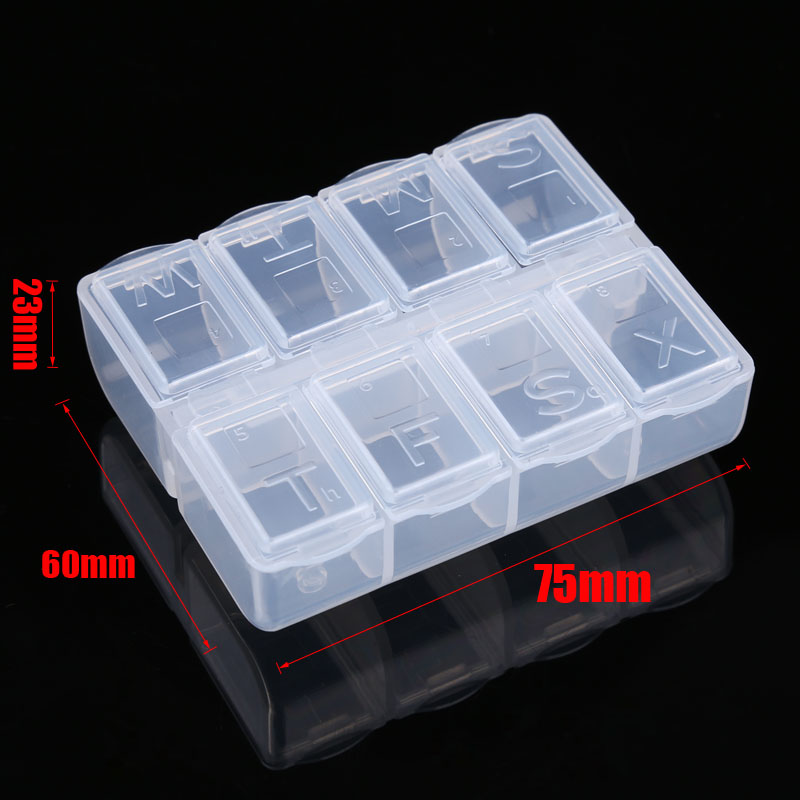 Electronic Components IC Chip Screw Storage Case Plastic Portable Practical Tool Box Mobile Phone Repair DIY Tool Boxes