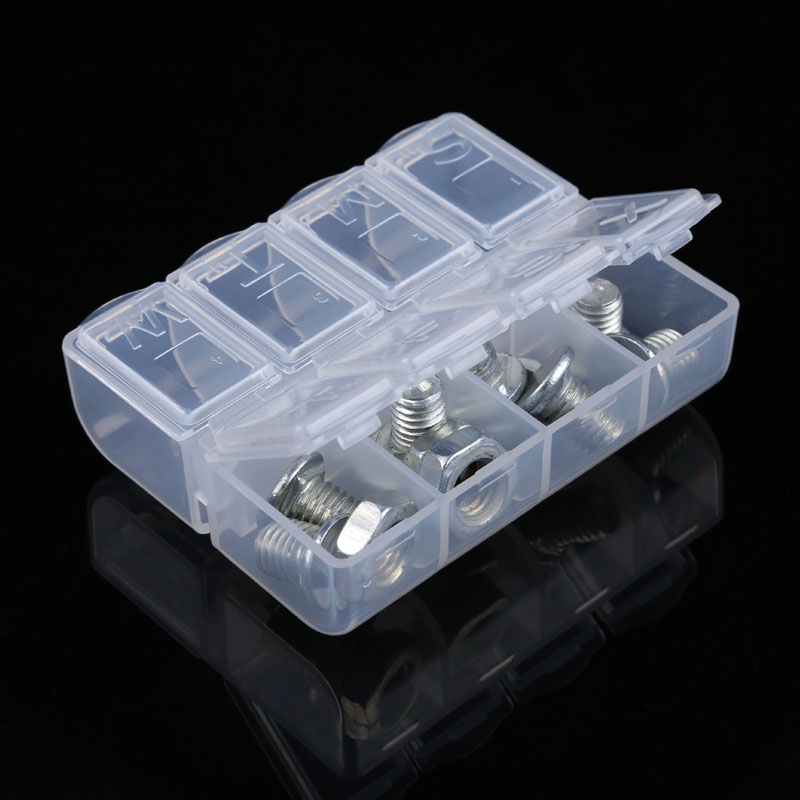 Electronic Components IC Chip Screw Storage Case Plastic Portable Practical Tool Box Mobile Phone Repair DIY Tool Boxes