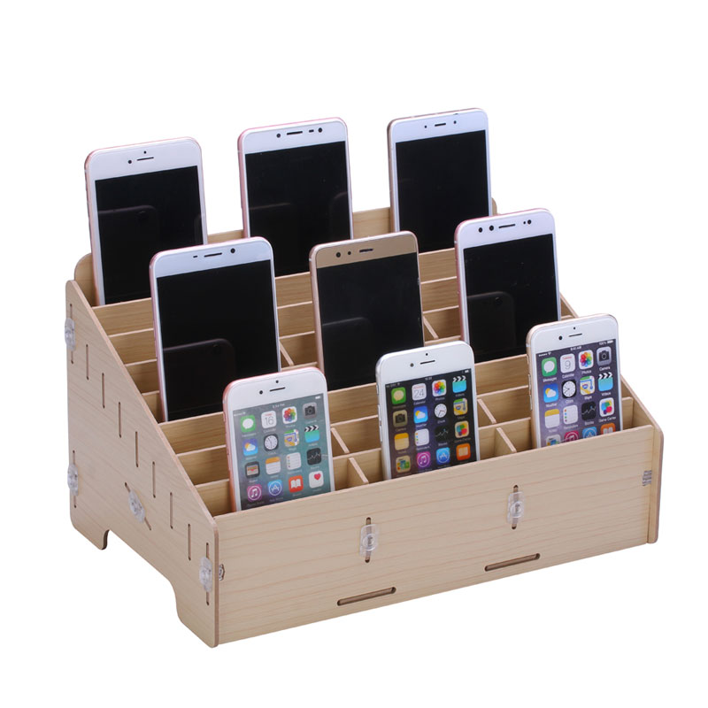 Mobile Phone Repair Tool Box Wooden Storage Box For Phone IC Chip Screw NAND Outillage Repair Station