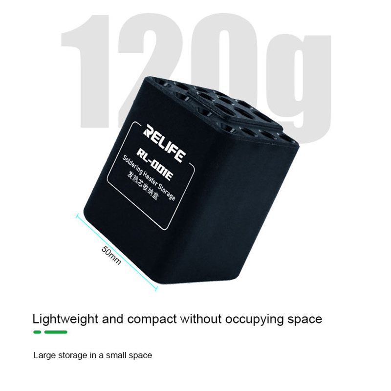 RL-001E Soldering Heating Core Repair Storage Rack for 210/110/115/105/245/235/T12/T13/TS1200/TS1300 Welding Tip Storage Box