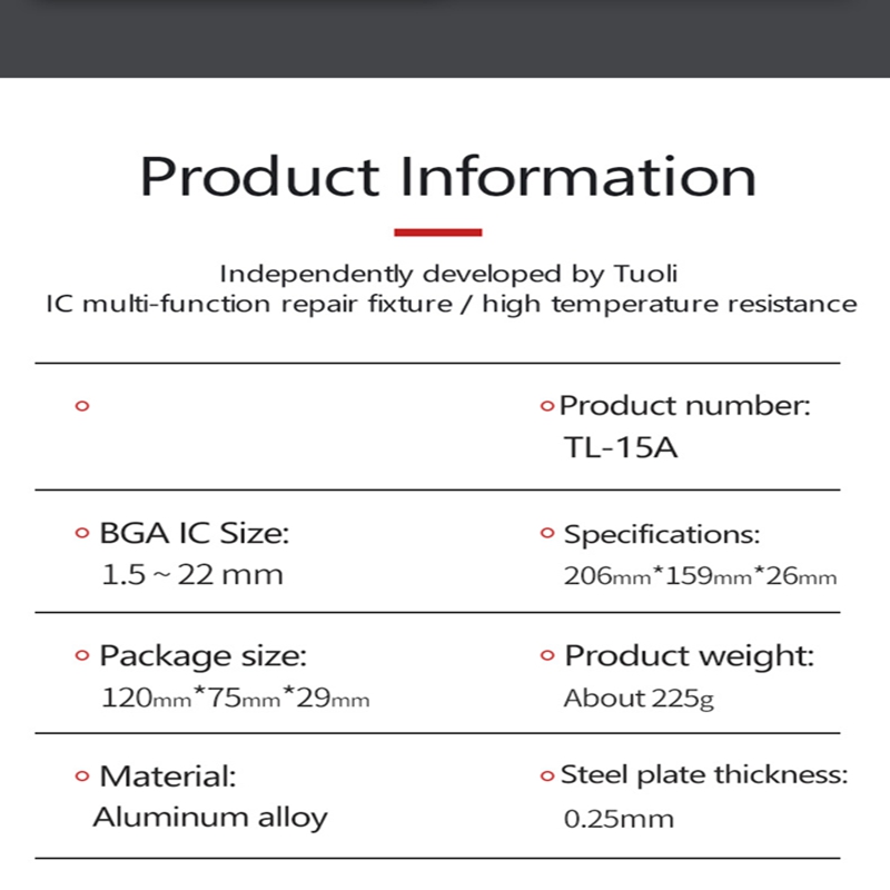 Universal CPU IC Chip Glue Remove Double-Bearings Fixture 1.5-20mm Size Small IC Rework Platform for iPhone BGA Repair Tool