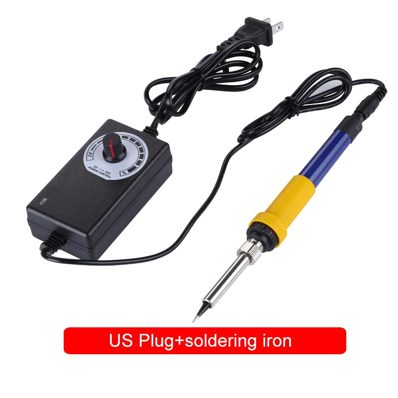 With 12v US adapter