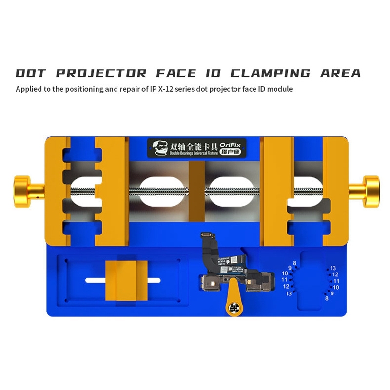 MECHANIC Double Bearing Universal Fixture For iPhone Motherboard IC Chip Dot Matrix Projector Module Repair Clamp Holder