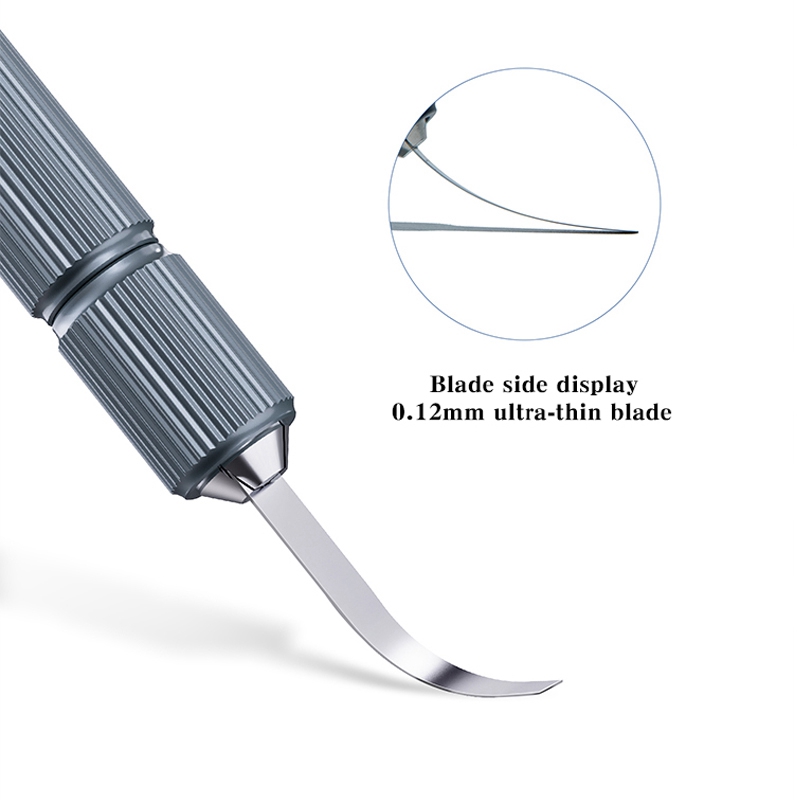 QIANLI Multi-function Blade Set for Mobile Phone IC Chip Prying CPU Glue Removal Motherboard Layered Scraper Knife Repair Tools
