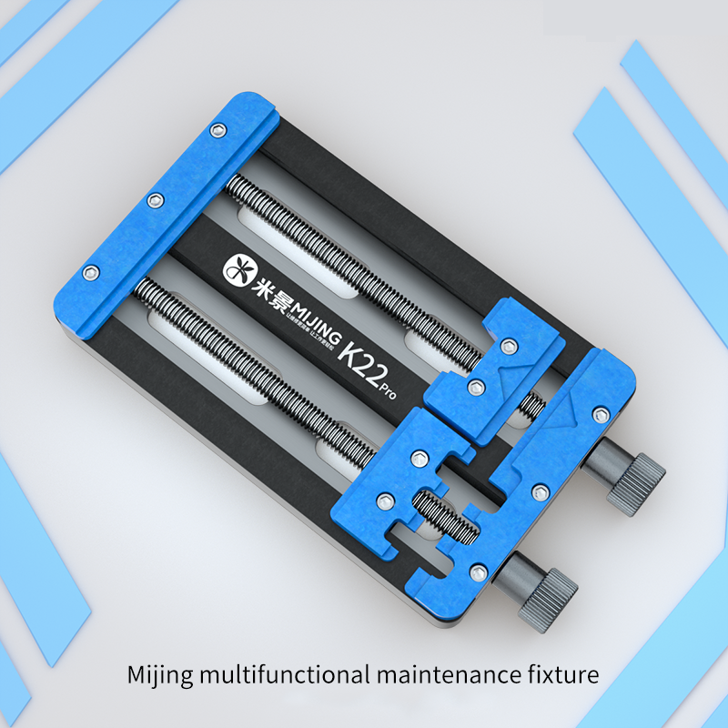 Mijing K22  Universal Double Bearing Jig Fixture PCB Holder for Mobile Phone Motherboard CPU Glue Remove Soldering Repair Tools