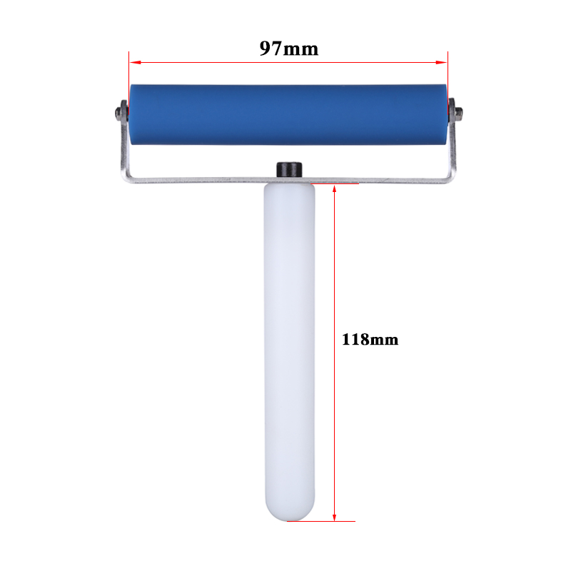 8cm  Silicone Roller LCD Screen Polarizing Tools for Mobile Phone Tablet LCD Screen Protector Film Pasting Repair Tool