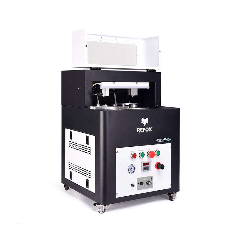 REFOX APM-20B Automatic Grinding and Polishing Machine for Mobile Screen Scratch Repair - 2 Slots