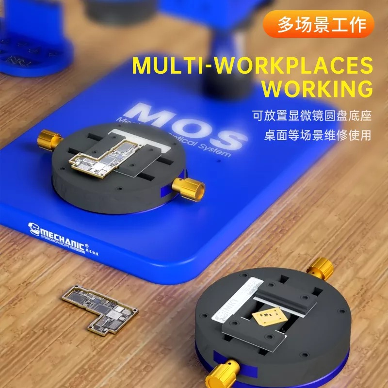 Mechanic MK1 Universal Rotary Fixture Logic Board Holder Fo Samsung Motherboard IC Chip BGA Stencil Soldering Clamp Tool